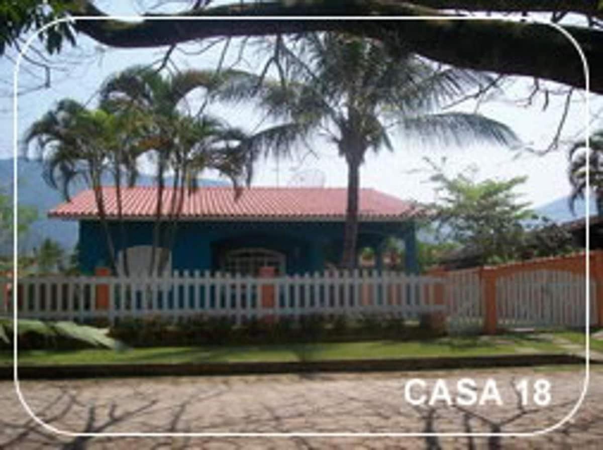 Casa em Cond. Fechado Praia Mococa - Caraguatatuba Mar Verde Exterior foto