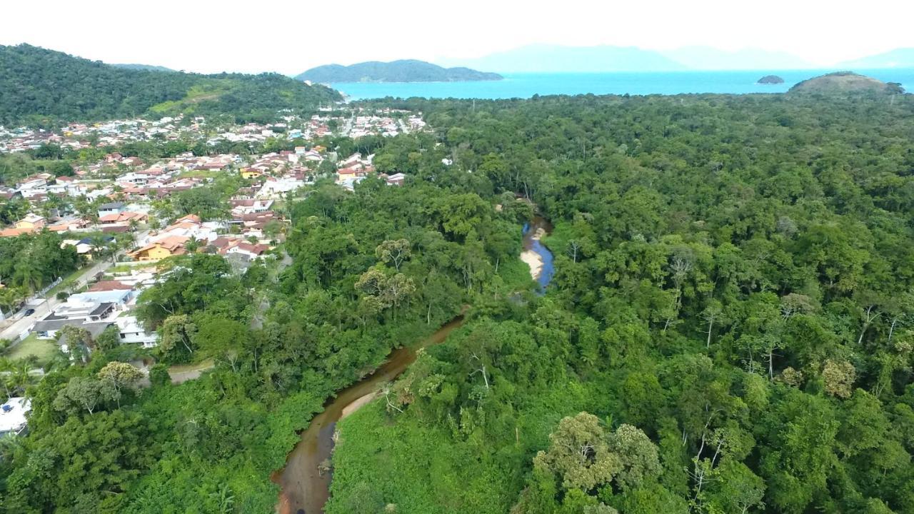 Casa em Cond. Fechado Praia Mococa - Caraguatatuba Mar Verde Exterior foto