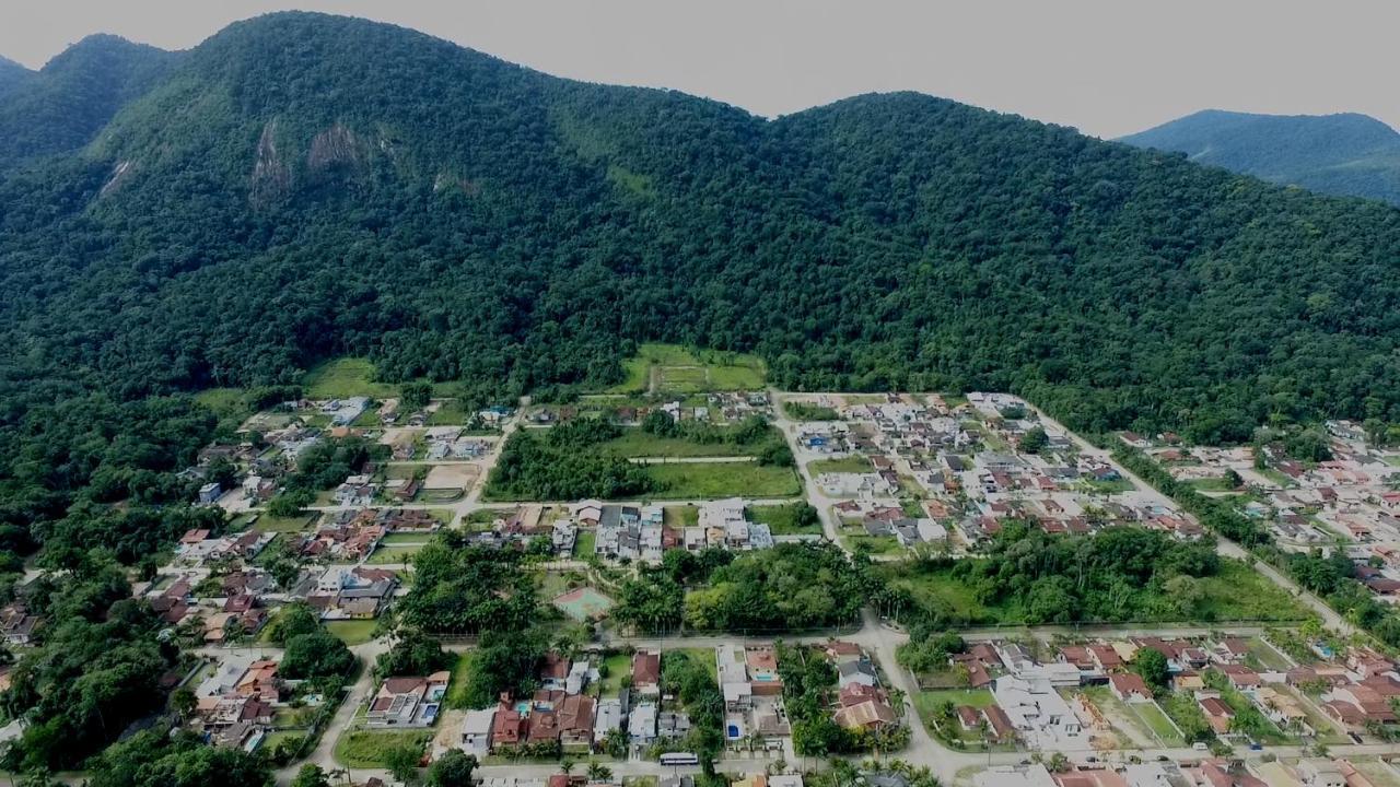 Casa em Cond. Fechado Praia Mococa - Caraguatatuba Mar Verde Exterior foto