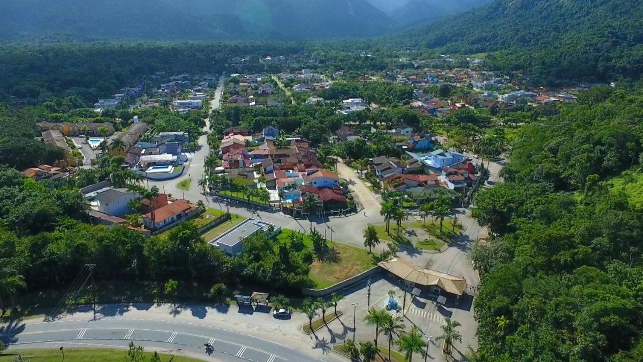 Casa em Cond. Fechado Praia Mococa - Caraguatatuba Mar Verde Exterior foto